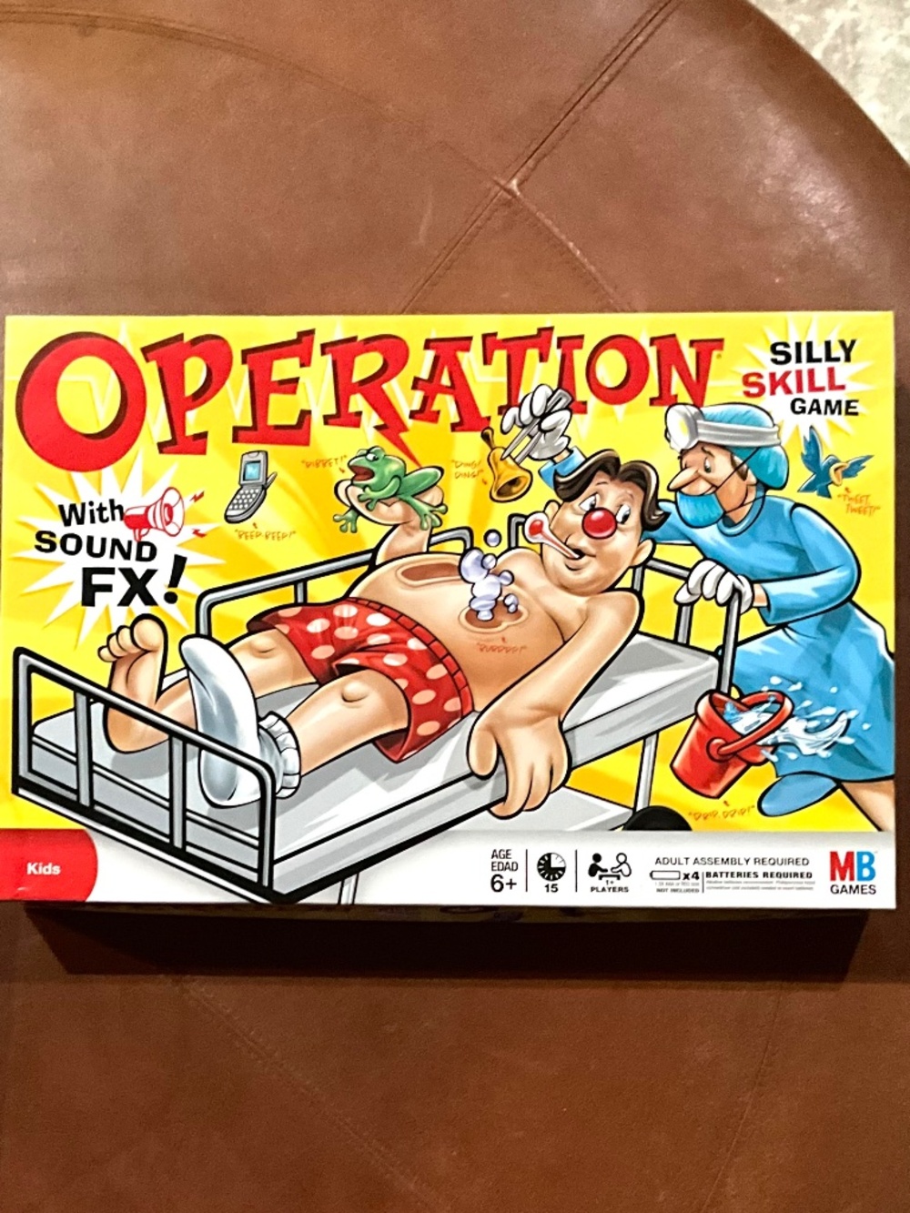 “Operation” Silly Skill Vintage Game by Milton Bradley